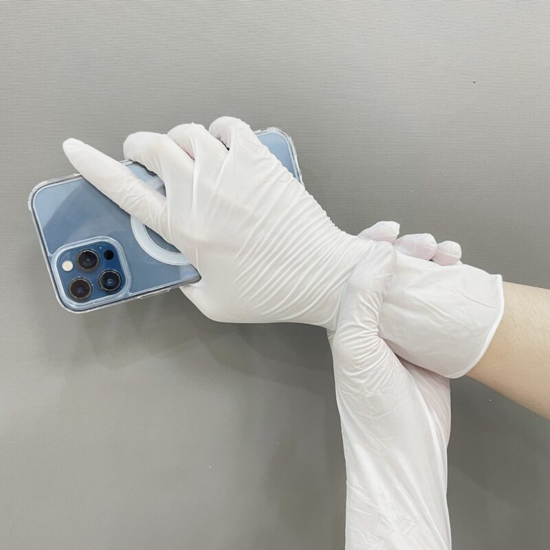 Clean room gloves class 1000