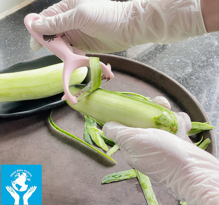 Food-grade cleanroom gloves