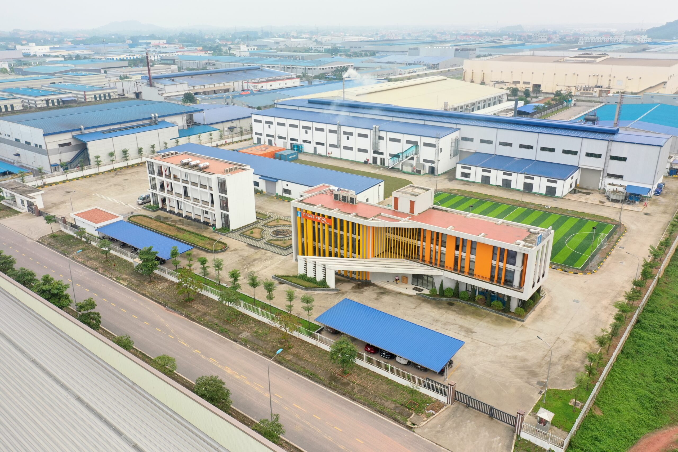 Thai Hoa nitrile glove factory