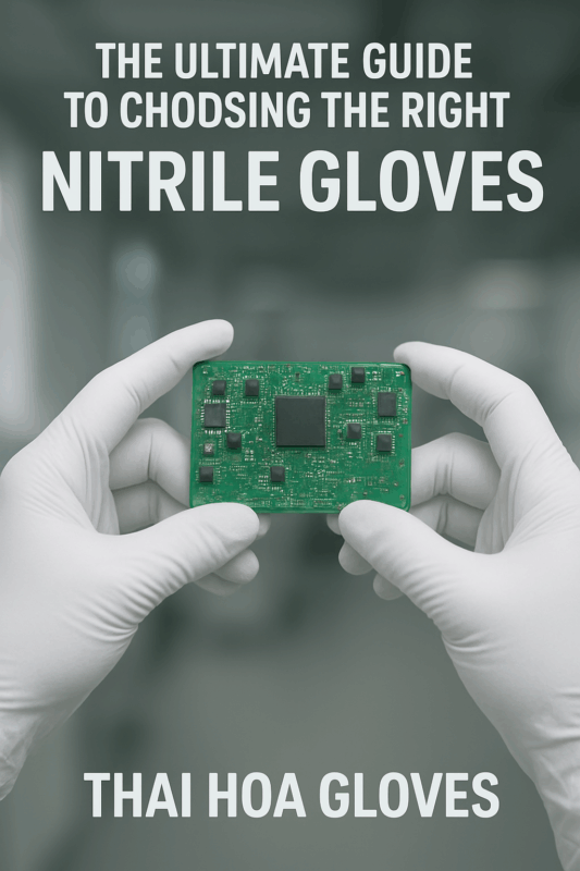nitrile gloves Thai Hoa