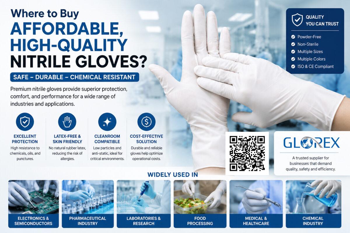 nitrile gloves