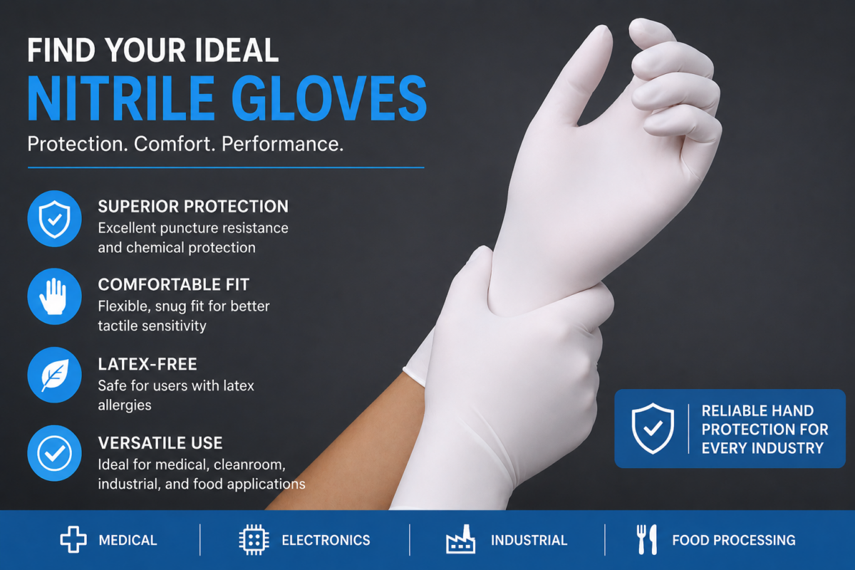 Find Your Ideal Nitrile Gloves - A Comprehensive Guide