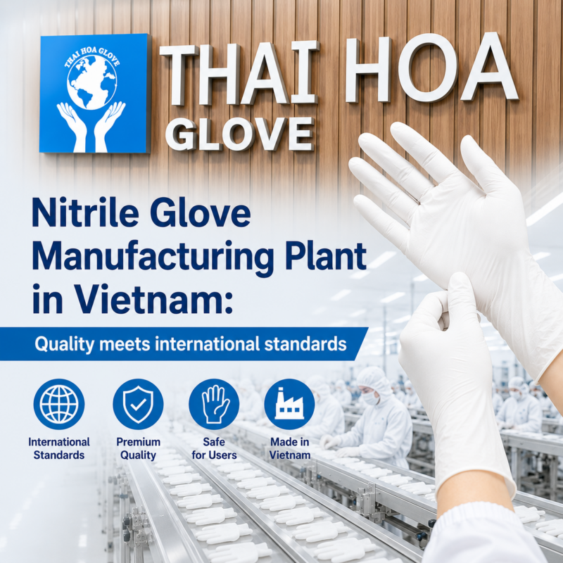 Nitrile Glove Manufacturer in Vietnam