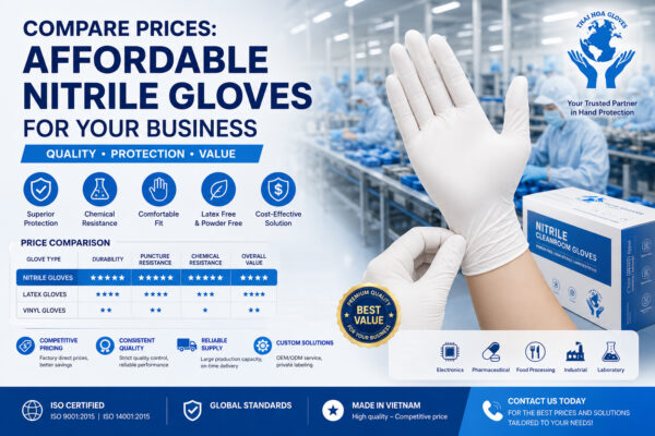 Compare Prices: Affordable Nitrile Gloves for Your Business