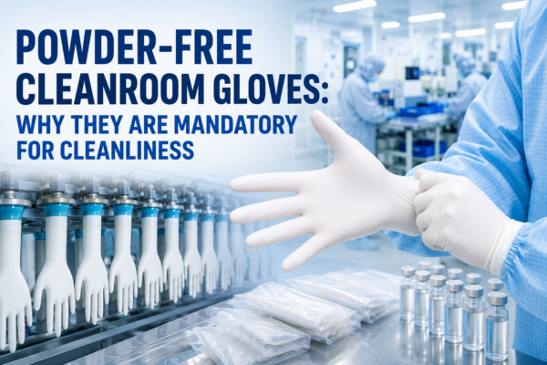 Powder-Free Cleanroom Gloves Why They Are Mandatory for Cleanliness