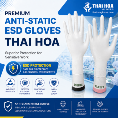 Premium Anti-Static ESD Gloves