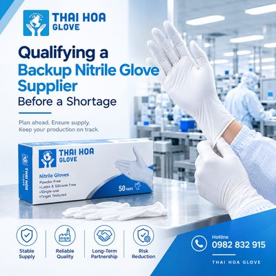 Qualifying a Backup Nitrile Glove Supplier Before a Shortage