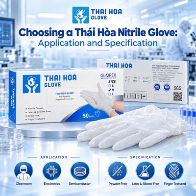 Choosing a Thái Hòa Nitrile Glove: Application and Specification