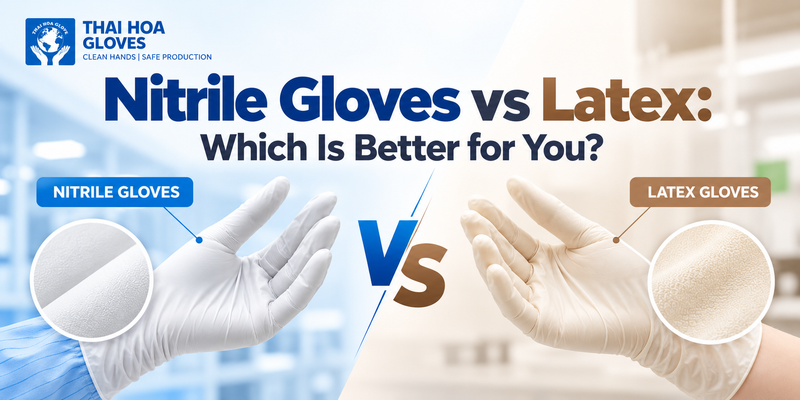 Nitrile Gloves vs Latex: Which Is Better for You?