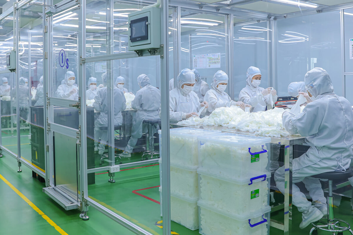 Phòng sạch đóng gói găng tay
găng tay chống tĩnh điện ESD phòng sạch