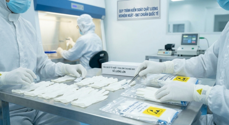 Găng Tay Phòng Sạch