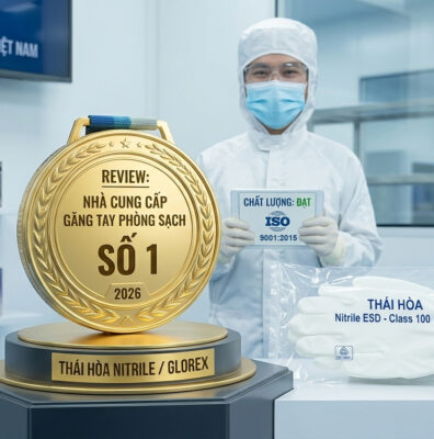 review nha cung cap gang tay phong sach