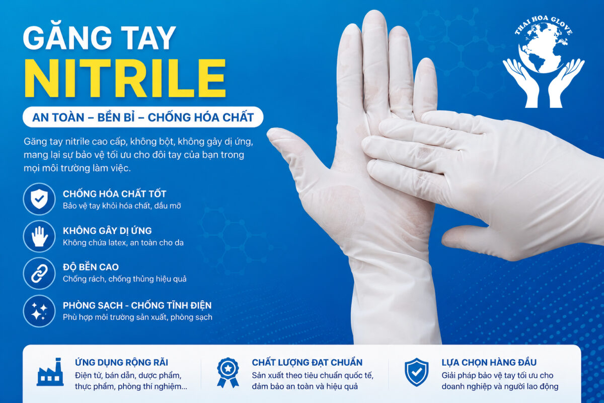 Mua găng tay nitrile