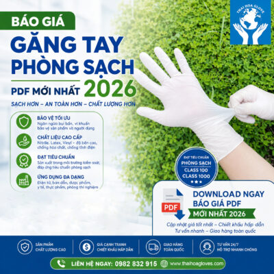 Báo Giá Găng Tay Phòng Sạch PDF Mới Nhất 2026