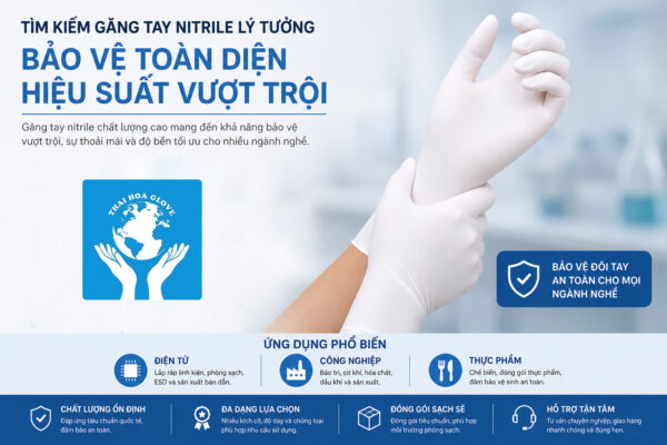 Lựa Chọn Găng Tay Nitrile
