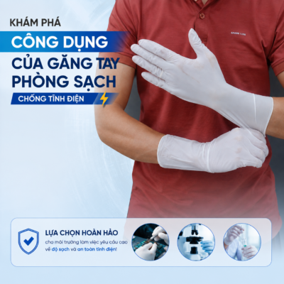 găng tay Nitrile chống tĩnh điện
