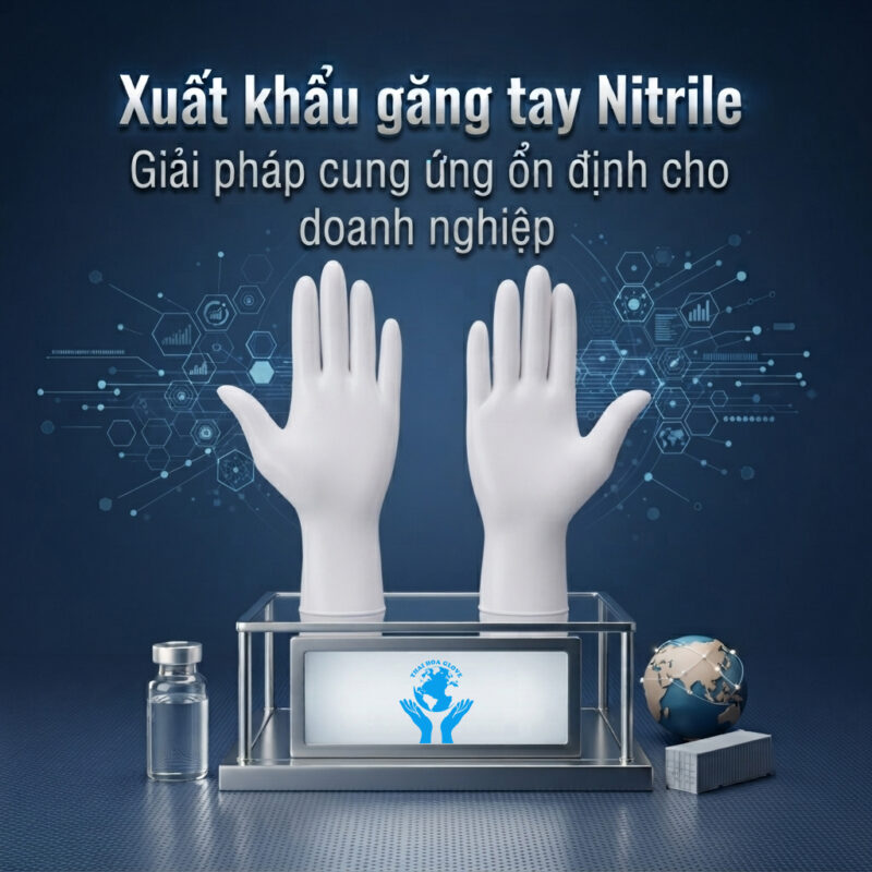 Xuất khẩu Găng tay Nitrile