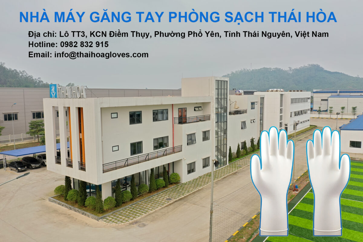 Nhà máy găng tay phòng sạch Thái Hòa