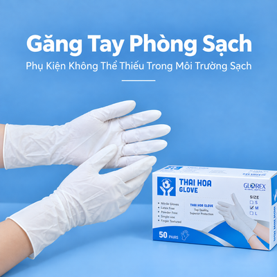 Găng Tay Phòng Sạch: Phụ Kiện Không Thể Thiếu Trong Môi Trường Sạch