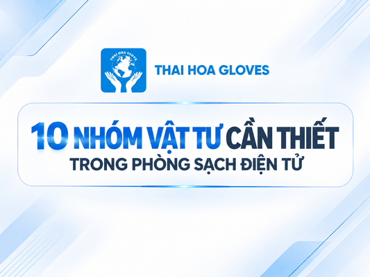 Top 10 nhóm vật tư cần thiết trong phòng sạch điện tử
