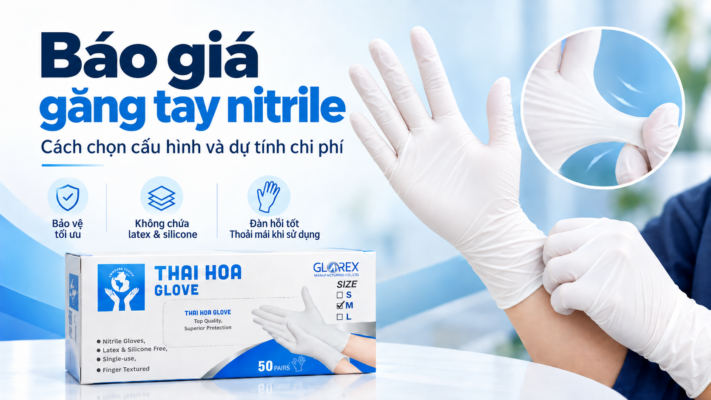Báo giá găng tay nitrile: Cách chọn cấu hình và dự tính chi phí